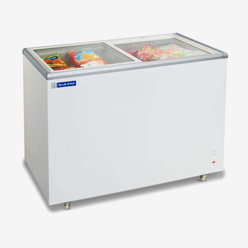 Chest Freezer with Top Open Solid Door/Glass Door