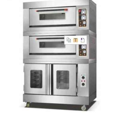 Gas Baking Oven with Proofer
