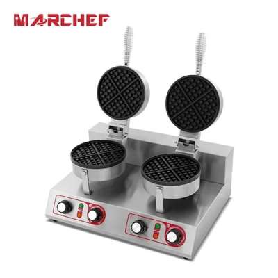 Commercial Round Waffle Maker Machine