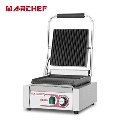 Single Commercial Sandwich Grill