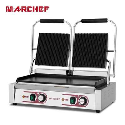 Double Commercial Sandwich Grill